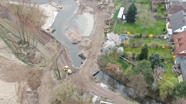Vogelperspektive, Bachdreieck | © ESN/Friedrich Fischer