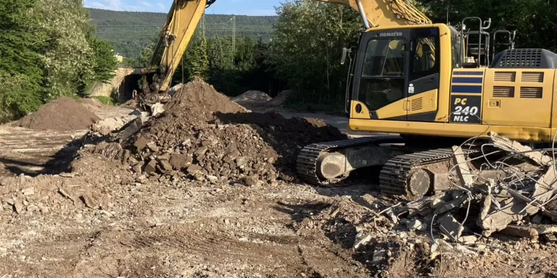 28.04.2025 Jetzt entsteht Neues: Die Bauarbeiten auf dem Gelände der Landesgartenschau haben begonnen