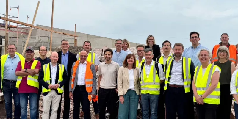 Panoramabar: Erstes Bauwerk in Deutschland mit innovativem CO₂-reduziertem Beton